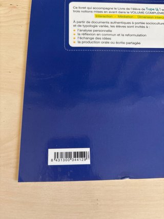 Libro Francés Tope la! 2 Nivel A2.1