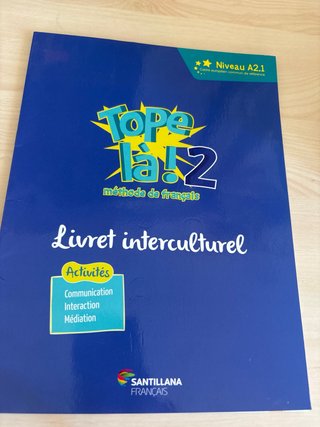 Libro Francés Tope la! 2 Nivel A2.1