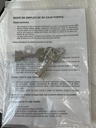Caja Fuerte Empotrable ARFE