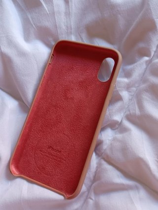 Funda iPhone X/XS Rosa Oscuro Apple