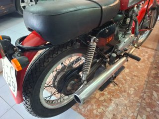 Ducati 350 Scrambler Roja/Plata