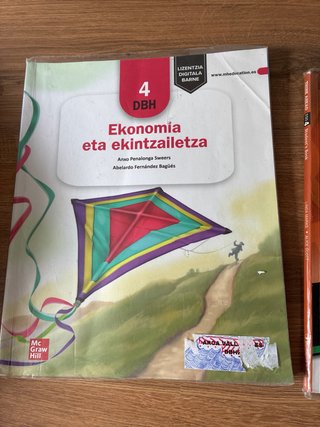 Libros DBH3/3ESO Mate, Inglés y Economía