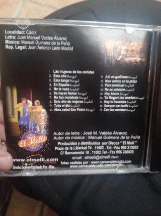 CD Coro de Cádiz Carnaval 2003