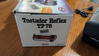 Tostador Vintage Tornado de 1984 NUEVO EN CAJA