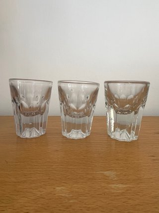 4 Antichi Bicchieri Piccoli