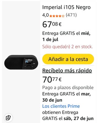 Radio Wifi Imperial i105