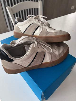 Mustang Zapatillas Beige/Blanco