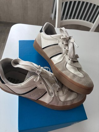 Mustang Zapatillas Beige/Blanco