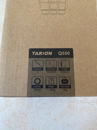 Trípode Tarion Q550 como nuevo