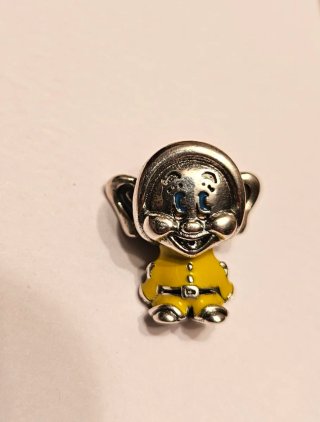 Pandora Charm Enanito Blancanieves Plata y Amarill