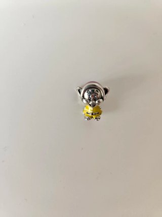 Pandora Charm Enanito Blancanieves Plata y Amarill