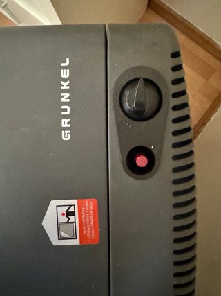 Estufa Gas Butano Grunkel 4200W - Como Nueva