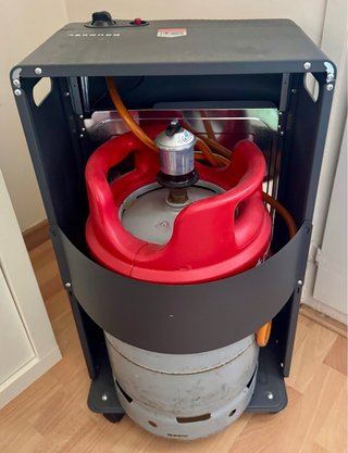 Estufa Gas Butano Grunkel 4200W - Como Nueva