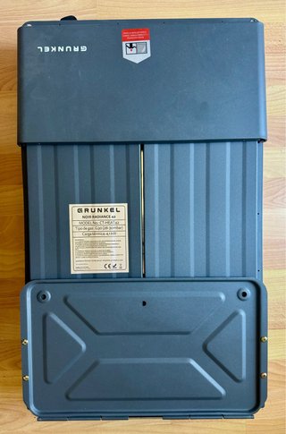 Estufa Gas Butano Grunkel 4200W - Como Nueva