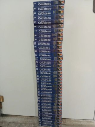 Colección VHS Jacques Cousteau (36 cintas)