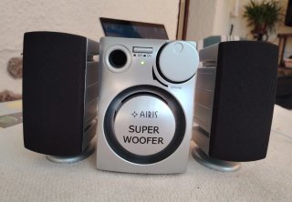 Altavoces AIRIS Super Woofer Plata ( 3 piezas)