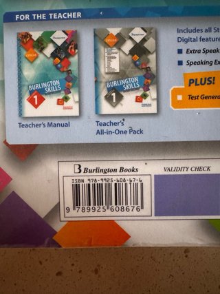 Burlington Skills For Bach 1 Sb Cat 2023 (bachi...