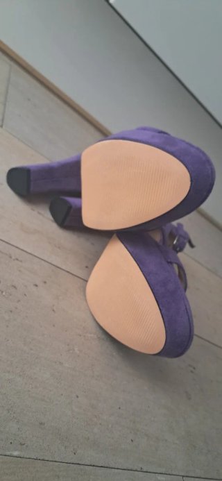 Zapatos de fiesta Castamere morados