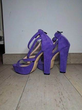 Zapatos de fiesta Castamere morados