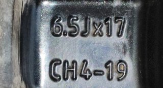 Citroen 9800494077 llanta c4 1.2 thp 110 2250037
