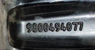 Citroen 9800494077 llanta c4 1.2 thp 110 2250037