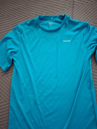 Camiseta de playa Olaian azul