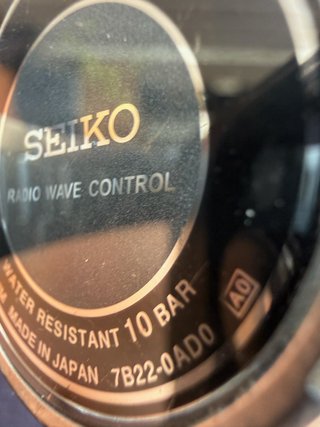Seiko SBTM001 Solar Titanium Radio Wave Control