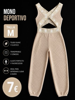 Mono deportivo talla M