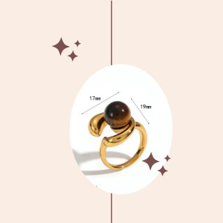 Anillo Baño Oro 18klt Acero Inoxidable