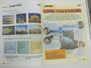 Libro texto francés 2 ESO.      Editorial Anaya