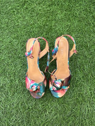 Sandalias Marypaz Talla 38 Flores