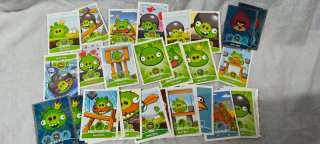 Cromos Angry Birds Colección