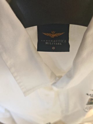 Camisa Aeronautica Militare Blanca