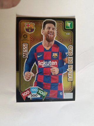Cromo Messi Adrenalyn XL 2019-20 Balón de Oro