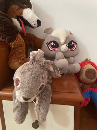 Lote de peluches variados