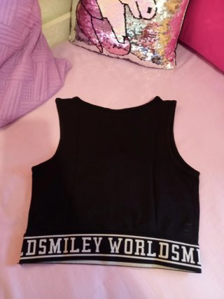 Top bambina Smileyworld New York 10/11 anni