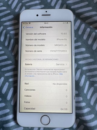 iPhone 6S 64GB Grigio Siderale