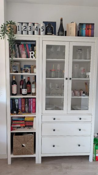 Vitrina y Librería IKEA Hemnes Billy