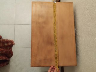 Mesita Castellana Restaurada Madera
