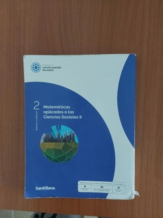 Matemáticas aplicadas a las Ciencias Sociales I...