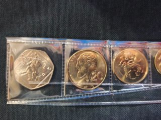 Set 6 Monedas Chipre 2004