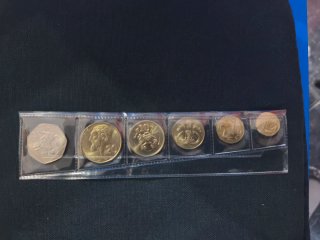 Set 6 Monedas Chipre 2004