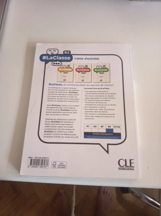 Libros de francés y matemáticas ll de 2 bachillero