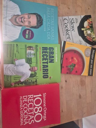 Pack de libros de cocina
