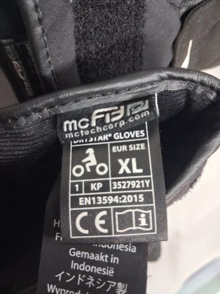 Guantes Moto piel Alpinestars Talla XL