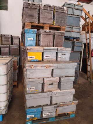 Material apícola para colmenas