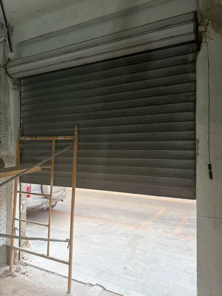 Persiana garaje motorizada con mando