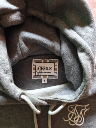 Sudadera SikSilk Gris Original
