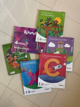 Libros santillana 4 primaria pack CYL