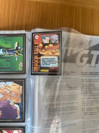 Álbum Panini Dragon Ball GT Cards Completo